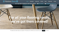 Desktop Screenshot of fabulous-floors.co.uk